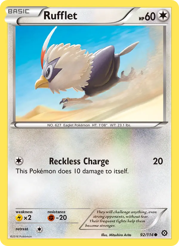 Rufflet 92 — Steam Siege 92, Normal finish