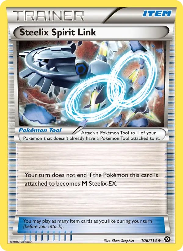 Steelix Spirit Link 106 — Steam Siege 106, Normal finish