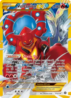 Volcanion-EX 115 — Steam Siege
