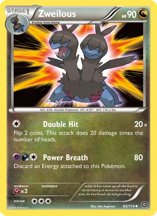 Zweilous 85 card from Steam Siege