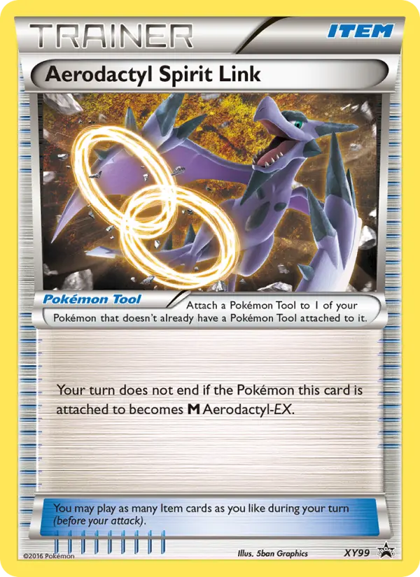 Aerodactyl Spirit Link XY99 — XY Black Star Promos XY99, Normal finish