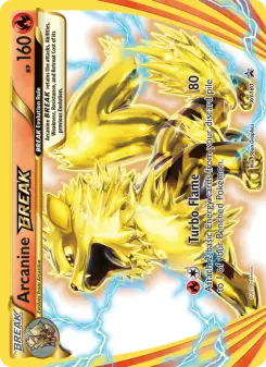 Arcanine BREAK — XY Black Star Promos #XY180