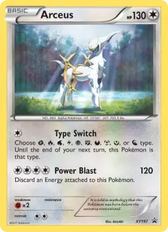 Arceus — XY Black Star Promos #XY197