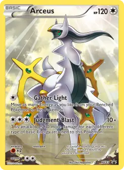 Arceus XY83 — XY Black Star Promos