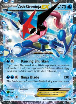 Ash-Greninja-EX — XY Black Star Promos #XY133