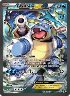 Blastoise-EX — XY Black Star Promos #XY122
