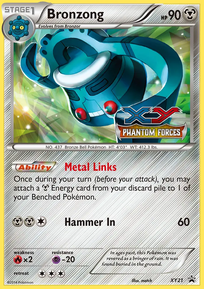 Bronzong XY21 — the most expensive Bronzong card