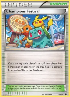 Champions Festival — XY Black Star Promos XY176