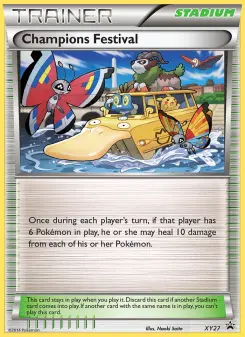 Champions Festival XY27 — XY Black Star Promos