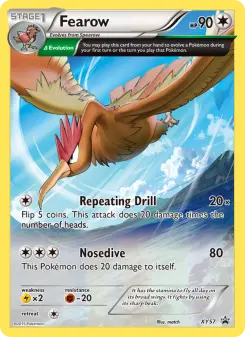 Fearow XY57 — XY Black Star Promos