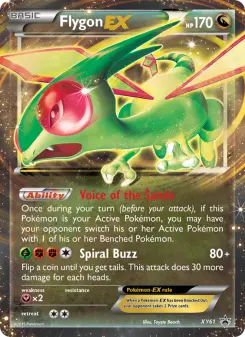 Flygon-EX — XY Black Star Promos #XY61