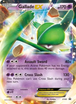 Gallade-EX — XY Black Star Promos XY45