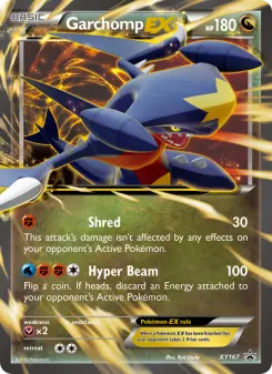 Garchomp-EX — XY Black Star Promos #XY167