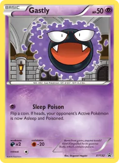 Gastly — XY Black Star Promos #XY132