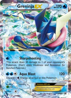 Greninja-EX — XY Black Star Promos #XY20