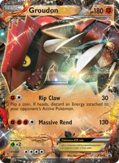 Groudon-EX — XY Black Star Promos #XY42