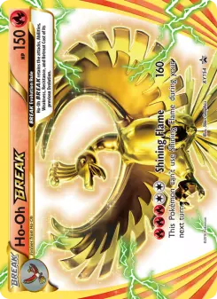 Ho-Oh BREAK — XY Black Star Promos XY154