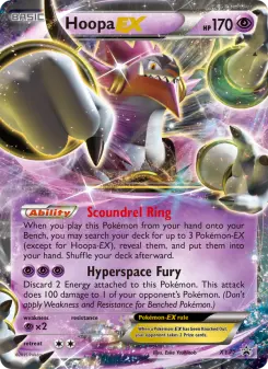 Hoopa-EX XY71 — XY Black Star Promos
