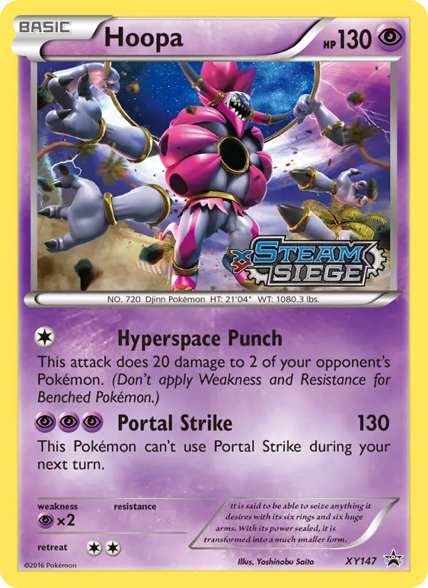 Hoopa XY147 — the most expensive Yoshinobu Saito card