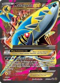 M Sharpedo-EX — XY Black Star Promos #XY200a