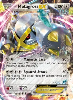 Metagross-EX — XY Black Star Promos XY34