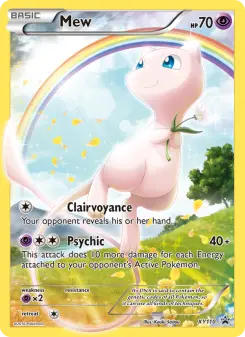 Mew XY110 — XY Black Star Promos