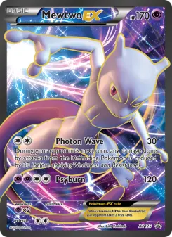 Mewtwo-EX XY125 — XY Black Star Promos