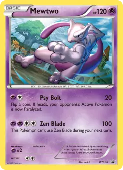 Mewtwo — XY Black Star Promos #XY100