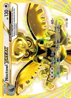 Noctowl BREAK — XY Black Star Promos XY136