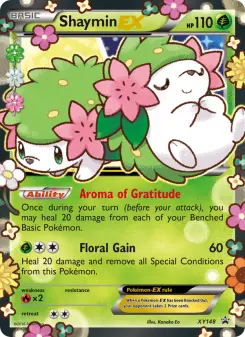 Shaymin-EX — XY Black Star Promos #XY148