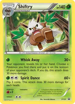 Shiftry XY23 — XY Black Star Promos