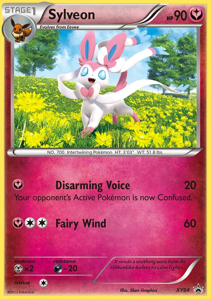 Sylveon XY04 — XY Black Star Promos XY04, Holofoil finish
