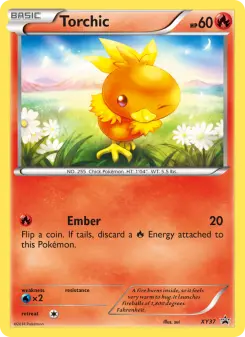 Torchic — XY Black Star Promos #XY37