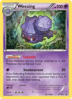 Weezing — XY Black Star Promos #XY163