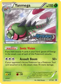 Yanmega XY144 — XY Black Star Promos