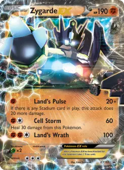 Zygarde-EX — XY Black Star Promos #XY151