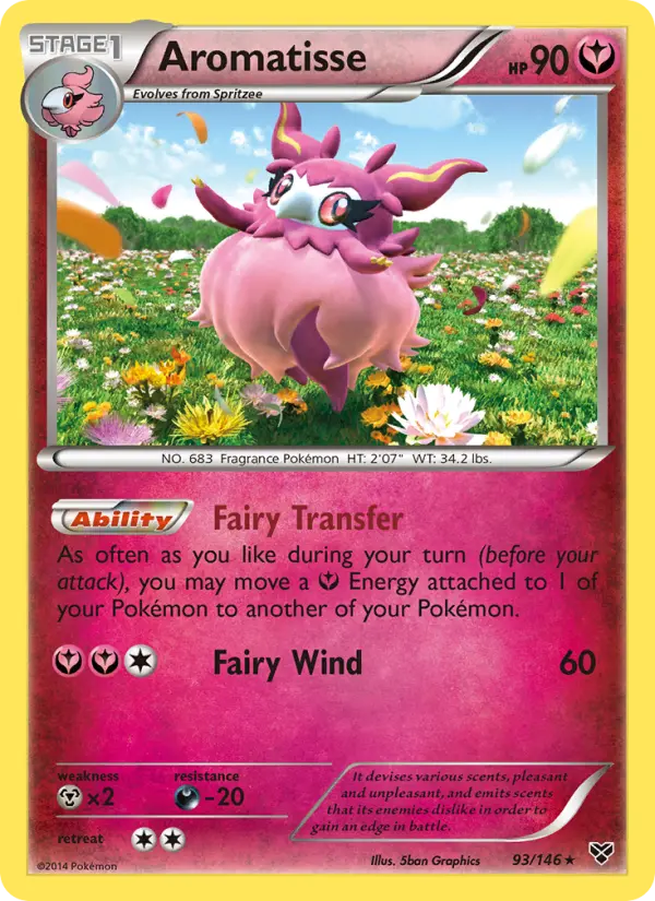 Aromatisse 93 — XY 93, Holofoil finish