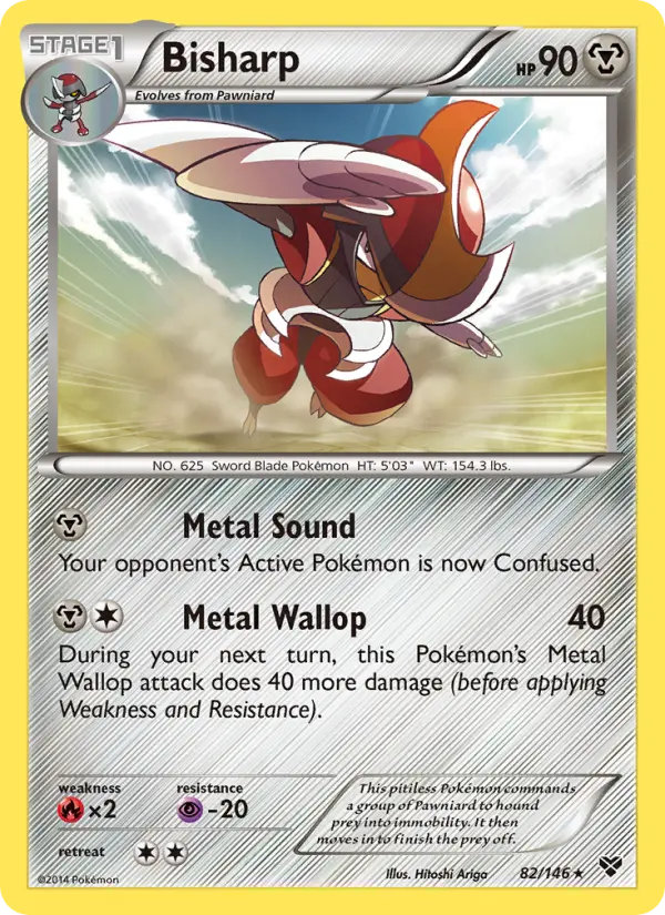 Bisharp 82 — XY 82, Normal finish