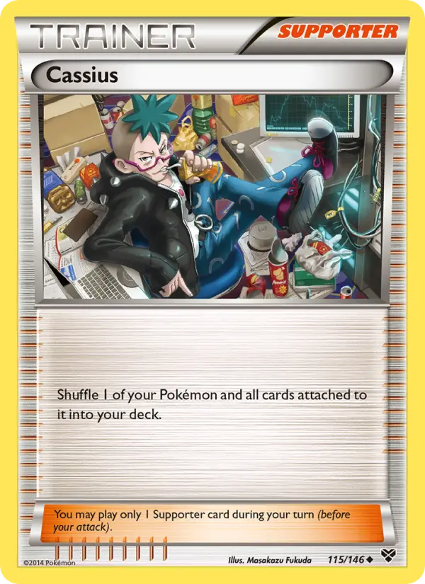 Cassius 115 — XY 115, Normal finish