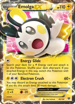 Emolga-EX 46 — XY