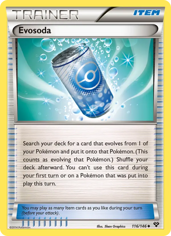 Evosoda 116 — XY 116, Normal finish