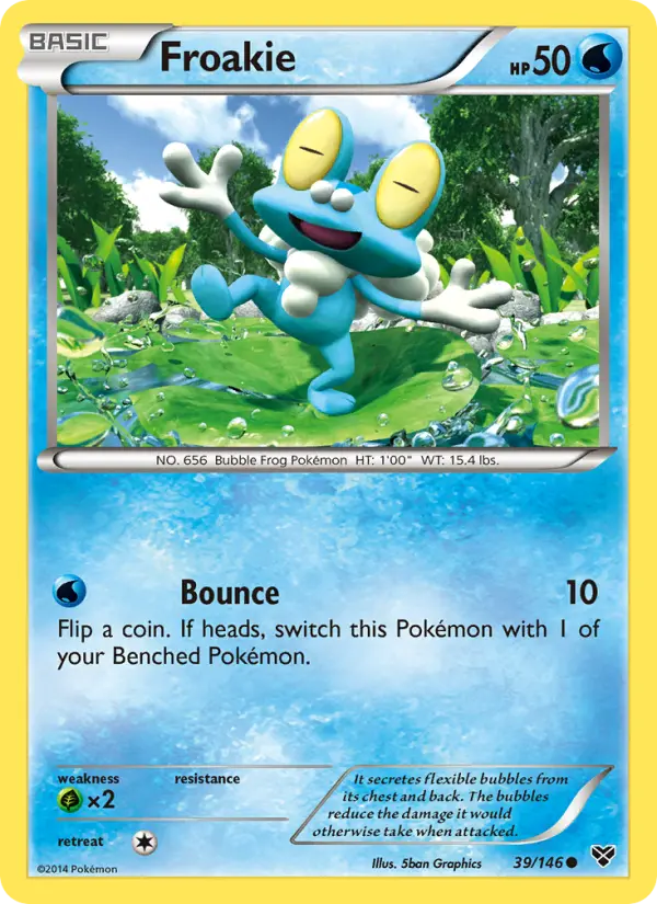 Froakie 39 — XY 39, Normal finish