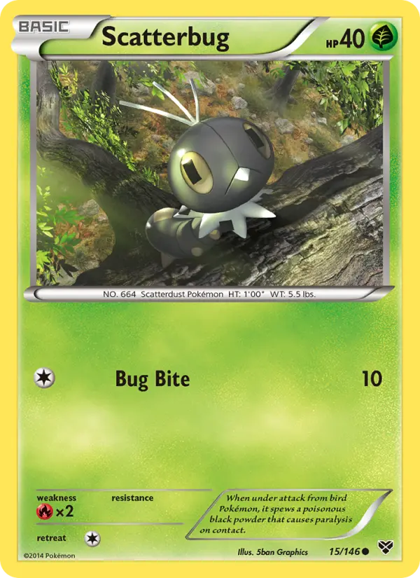 Scatterbug 15 card from XY