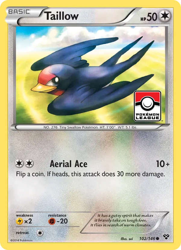 Taillow 102 — XY 102, Normal finish